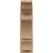 Ekena Millwork 8-in W x 18-in D x 30-in H Balboa Trad Rough Cedar Woodgrain TimberThane Outlooker, Primed Tan OUTUR080X18X30BOA04RCPR - alternate 4